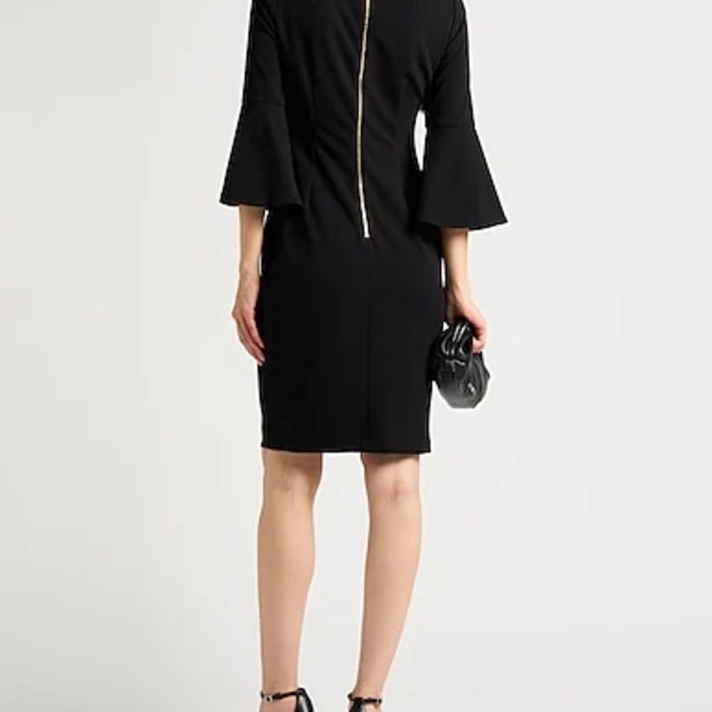 Calvin Klein Black Long Sleeve Dress - Picture 4 of 17